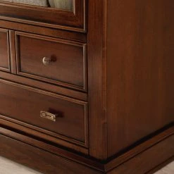 Ridgevalley Standvitrine Brieux - Tulpenbaum teilmassiv - Tulpenbaum Antik 18 Ridgevalley Standvitrine Brieux - Tulpenbaum teilmassiv - Tulpenbaum Antik -Wohnzimmermöbel boutique en ligne 1000230613 201113 12531200038 DETAILS P000000001000230613