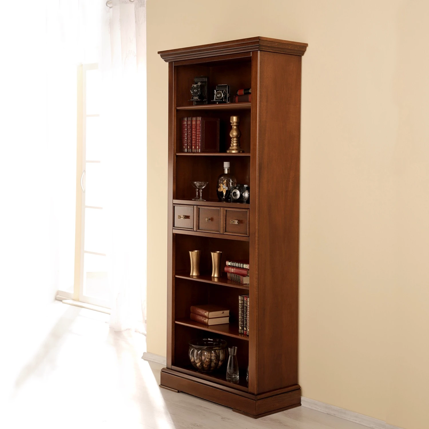 Ridgevalley Regal Brieux II - Echtholzfurnier - Tulpenbaum Antik 2 Ridgevalley Regal Brieux II - Echtholzfurnier - Tulpenbaum Antik – Bild 2