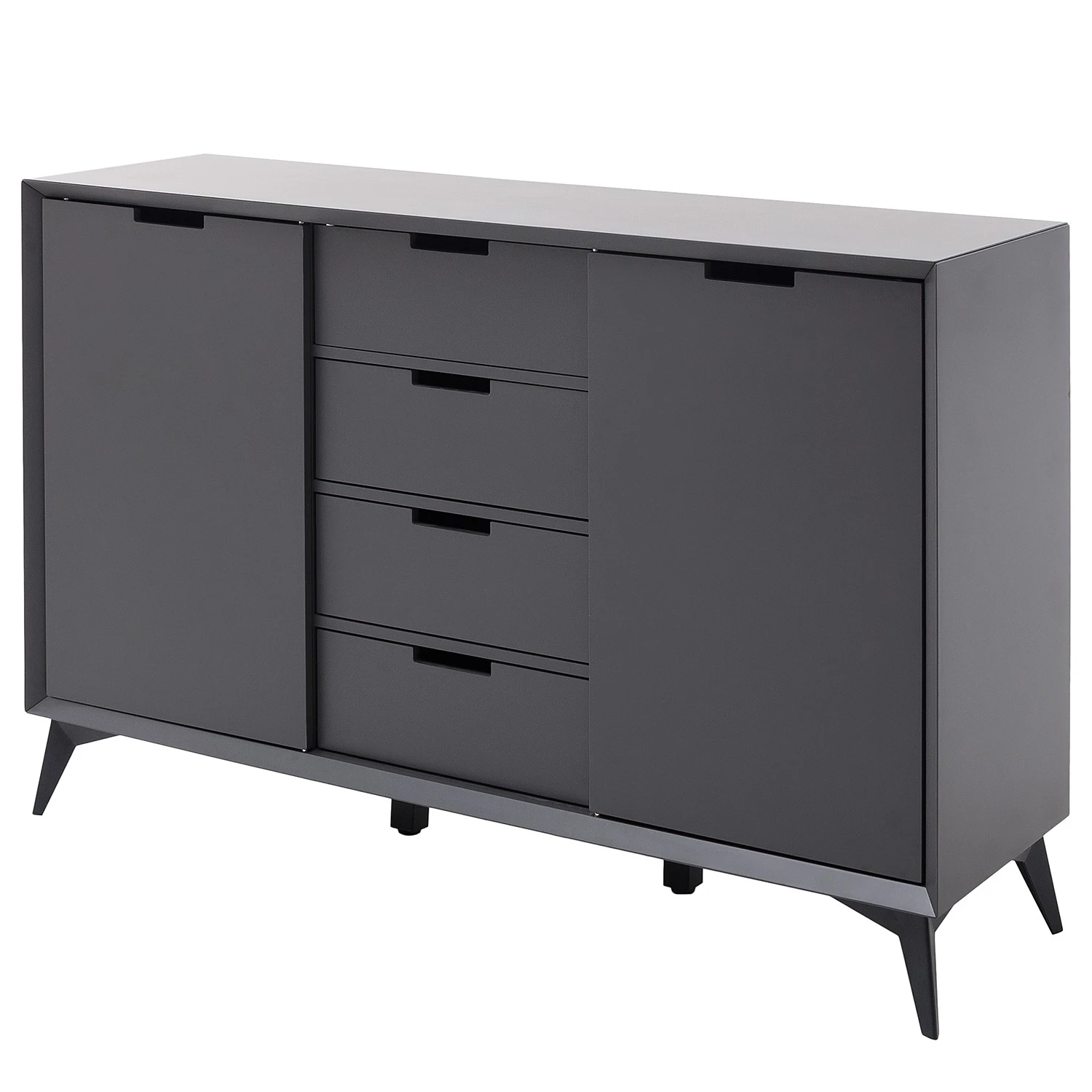 Loftscape Sideboard Nevez II - Weiß / Grau 1 Loftscape Sideboard Nevez II - Weiß / Grau