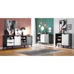 Loftscape Sideboard Nevez II - Weiß / Grau 17 Loftscape Sideboard Nevez II - Weiß / Grau -Wohnzimmermöbel boutique en ligne 1000230749 201113 13072400004 MOOD DETAILS P000000001000230749 mood