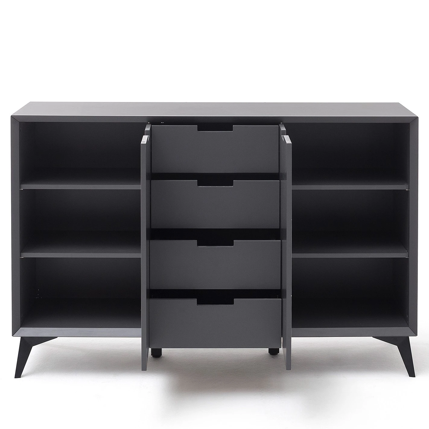 Loftscape Sideboard Nevez II - Weiß / Grau 7 Loftscape Sideboard Nevez II - Weiß / Grau – Bild 7