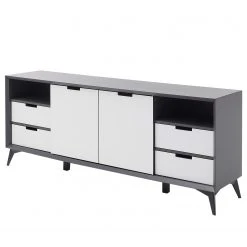 Loftscape Sideboard Nevez I - Weiß / Grau 22 Loftscape Sideboard Nevez I - Weiß / Grau -Wohnzimmermöbel boutique en ligne 1000230756 211007 13325700065 DETAILS P000000001000230756
