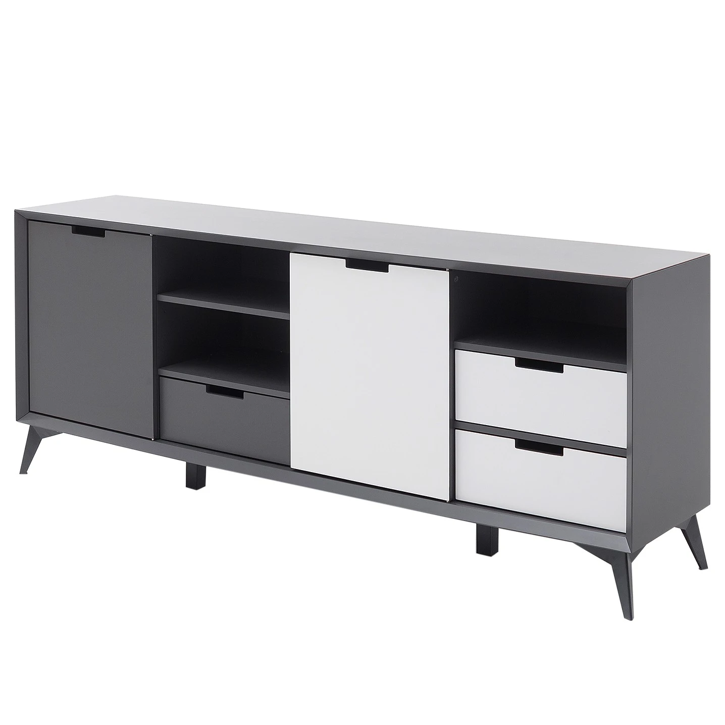 Loftscape Sideboard Nevez I - Weiß / Grau 9 Loftscape Sideboard Nevez I - Weiß / Grau – Bild 9