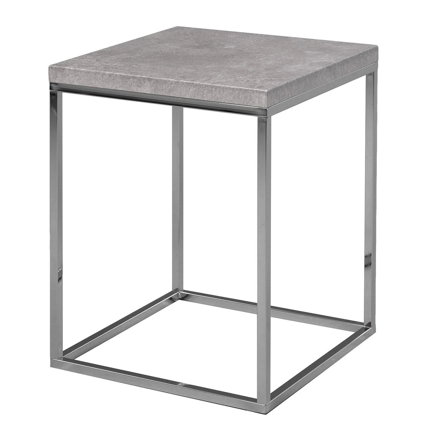 Loftscape Beistelltisch Sewen - Beton Dekor / Silber 1 Loftscape Beistelltisch Sewen - Beton Dekor / Silber