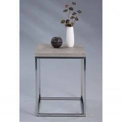 Loftscape Beistelltisch Sewen - Beton Dekor / Silber 6 Loftscape Beistelltisch Sewen - Beton Dekor / Silber -Wohnzimmermöbel boutique en ligne 1000231189 210108 11251500011 MOOD DETAILS P000000001000231189 mood