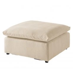 Studio Copenhagen Polsterhocker Velada - Webstoff - Kaschmir - Breite: 84 cm