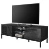 LC Spa TV-Lowboard Mango - Marmor Schwarz Dekor