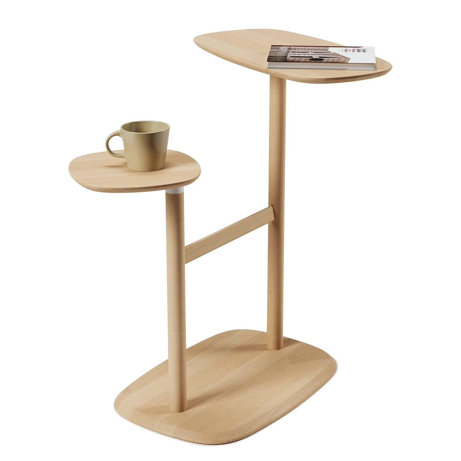 Umbra Beistelltisch Swivo - Buche massiv - Buche 11 Umbra Beistelltisch Swivo - Buche massiv - Buche – Bild 11