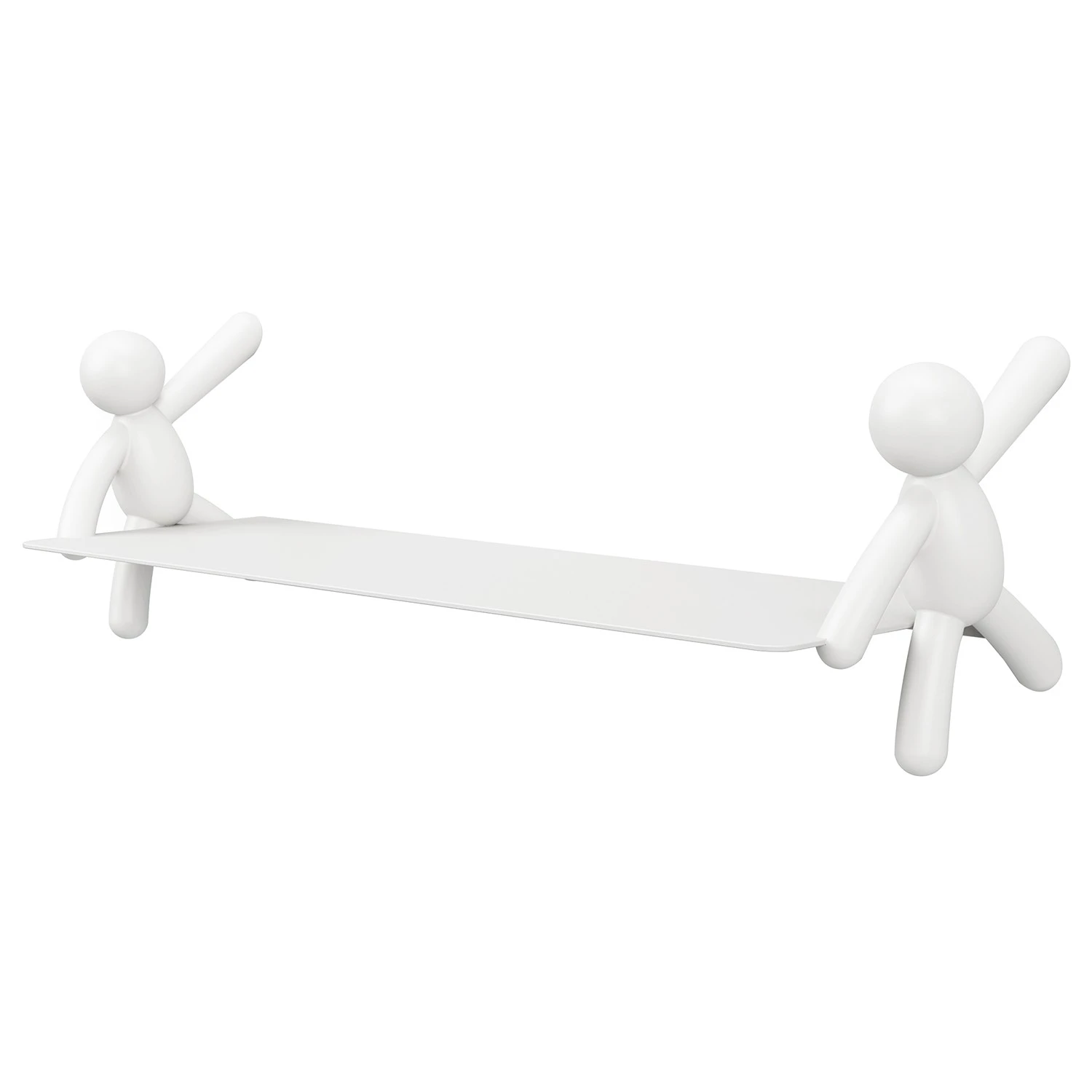 Umbra Wandregal Buddy - Metall - Weiß 1 Umbra Wandregal Buddy - Metall - Weiß