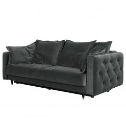 Jack & Alice Big Sofa Cape Vincent - Samt - Samt Vaia: Dunkelgrau -Wohnzimmermöbel boutique en ligne 1000235601 210210 13310900053 DETAILS P000000001000235601