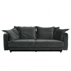 Jack & Alice Big Sofa Cape Vincent - Samt - Samt Vaia: Dunkelgrau -Wohnzimmermöbel boutique en ligne 1000235601 210210 13311000054 DETAILS P000000001000235601