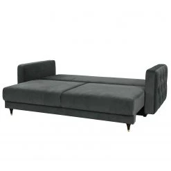 Jack & Alice Big Sofa Cape Vincent - Samt - Samt Vaia: Dunkelgrau -Wohnzimmermöbel boutique en ligne 1000235601 210210 13311200055 DETAILS P000000001000235601
