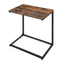 Red Living Beistelltisch Leesville - Metall - Braun / Schwarz