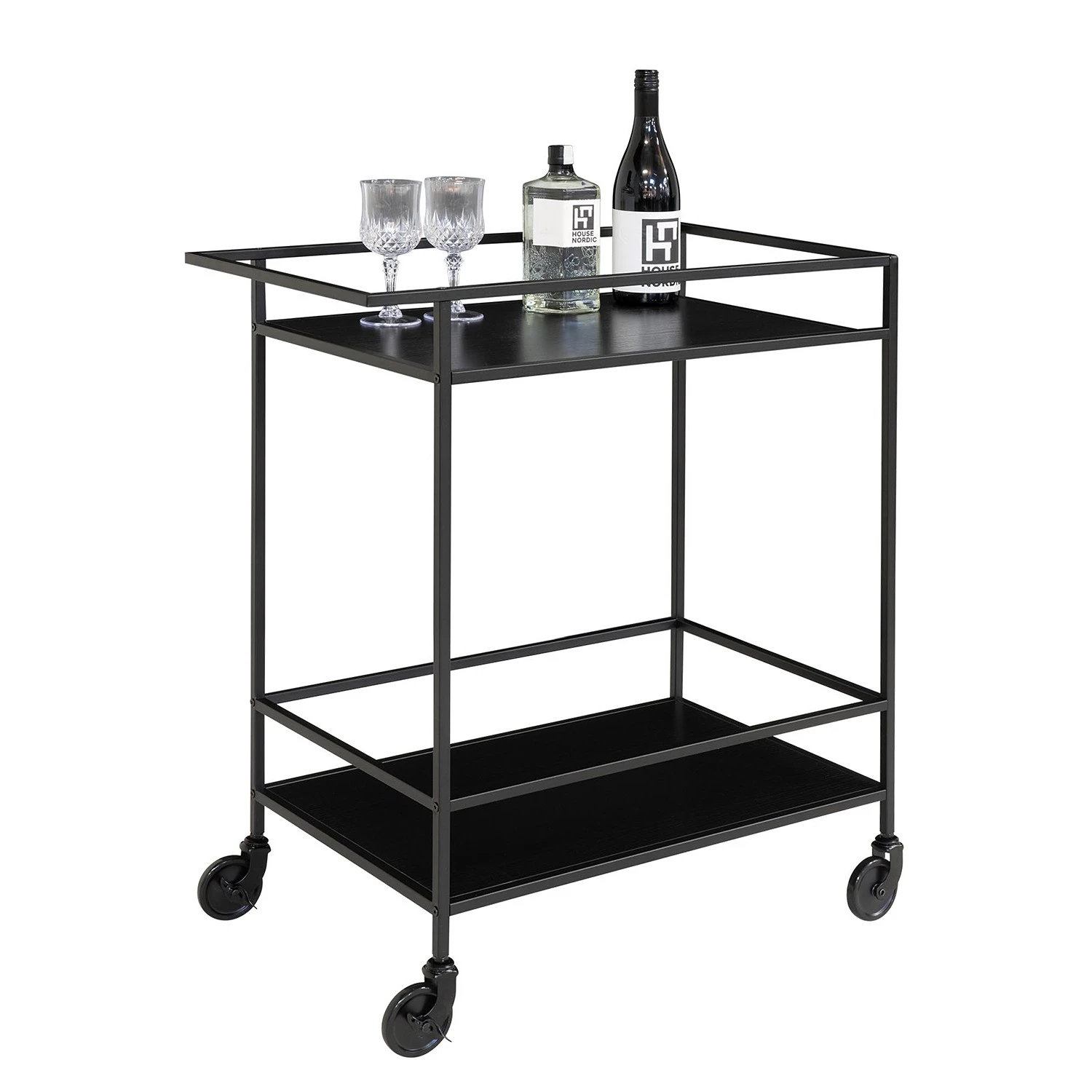 Red Living Servierwagen Arette - Metall - Schwarz 4 Red Living Servierwagen Arette - Metall - Schwarz – Bild 4