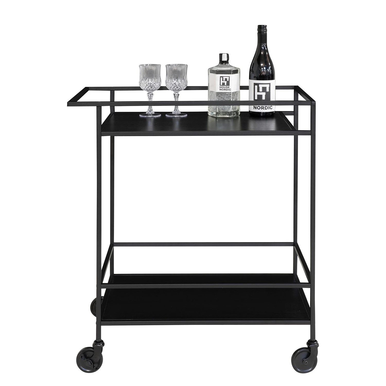 Red Living Servierwagen Arette - Metall - Schwarz 5 Red Living Servierwagen Arette - Metall - Schwarz – Bild 5