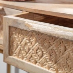 Naturoo Konsolentisch Rumilly - Rattangeflecht / Mango massiv 10 Naturoo Konsolentisch Rumilly - Rattangeflecht / Mango massiv -Wohnzimmermöbel boutique en ligne 1000239538 210908 16520500040 DETAILS P000000001000239538