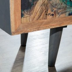 Naturoo Sideboard Valbelle - Mango massiv - Mango / Grau -Wohnzimmermöbel boutique en ligne 1000240805 210113 13371200039 DETAILS P000000001000240805