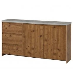 Red Living Sideboard Routot - Braun / Beton Dekor