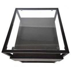 Loftscape Beistelltisch Dorsey - Glas / Metall - Schwarz / Bambus Schwarz 14 Loftscape Beistelltisch Dorsey - Glas / Metall - Schwarz / Bambus Schwarz -Wohnzimmermöbel boutique en ligne 1000241537 220420 045 DETAILS P000000001000241537