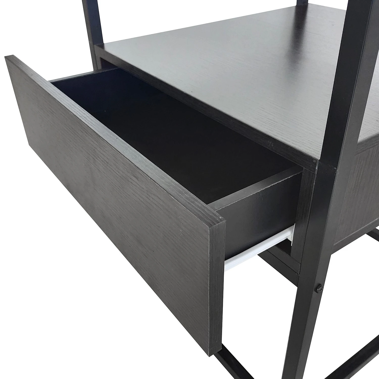 Loftscape Beistelltisch Dorsey - Glas / Metall - Schwarz / Bambus Schwarz 7 Loftscape Beistelltisch Dorsey - Glas / Metall - Schwarz / Bambus Schwarz – Bild 7