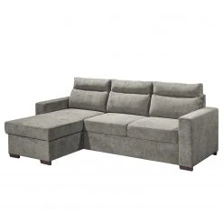 Loftscape Ecksofa Veuves - Microfaser - Microfaser Ranu: Schlamm