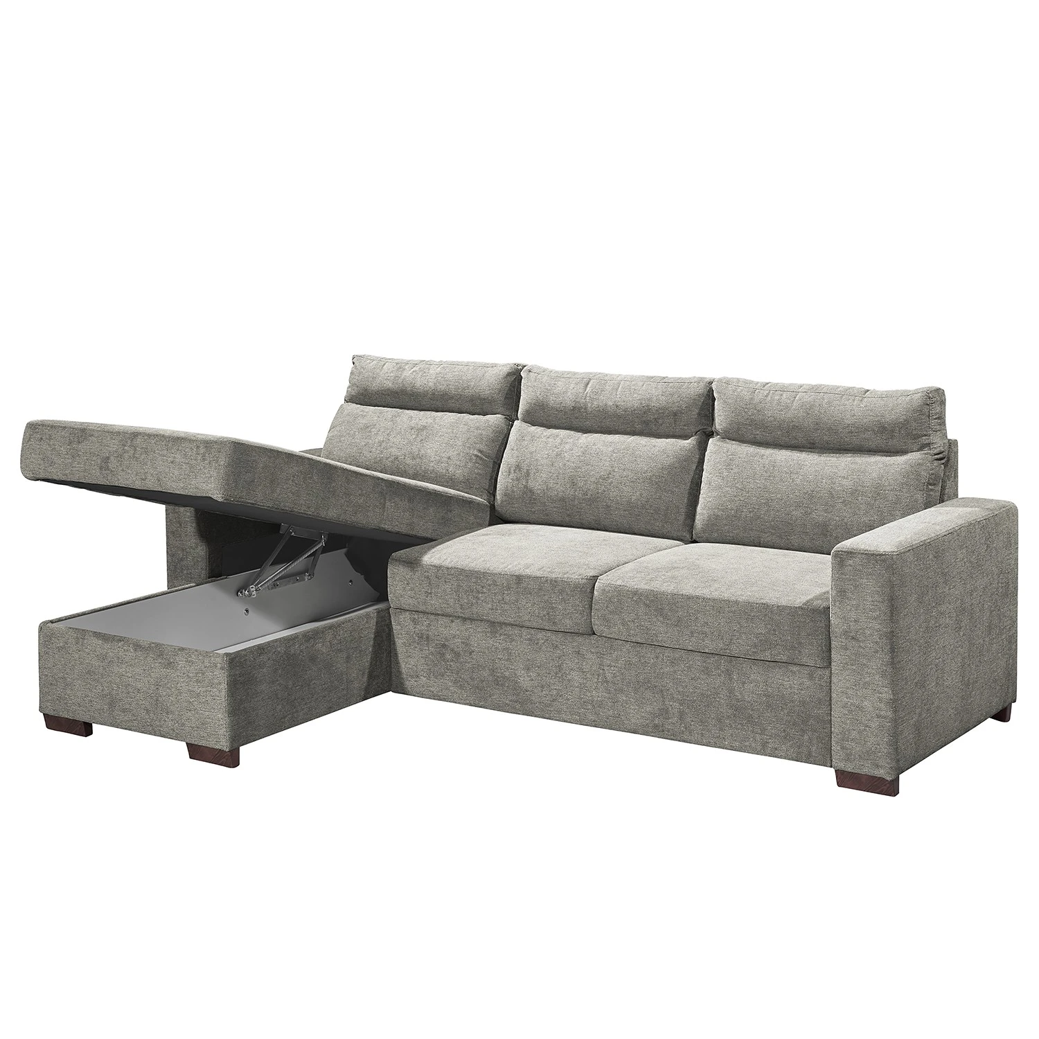 Loftscape Ecksofa Veuves - Microfaser - Microfaser Ranu: Schlamm 5 Loftscape Ecksofa Veuves - Microfaser - Microfaser Ranu: Schlamm – Bild 5