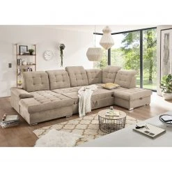 Loftscape Wohnlandschaft Montbel - Microfaser - Microfaser Ranu: Sand - Longchair davorstehend links / Ottomane rechts 14 Loftscape Wohnlandschaft Montbel - Microfaser - Microfaser Ranu: Sand - Longchair davorstehend links / Ottomane rechts -Wohnzimmermöbel boutique en ligne 1000241637 210127 18072800044 MOOD DETAILS P000000001000241637 mood