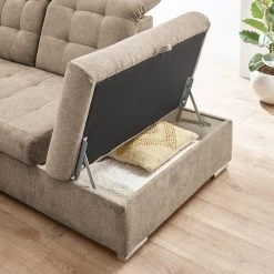 Loftscape Wohnlandschaft Montbel - Microfaser - Microfaser Ranu: Sand - Longchair davorstehend links / Ottomane rechts 17 Loftscape Wohnlandschaft Montbel - Microfaser - Microfaser Ranu: Sand - Longchair davorstehend links / Ottomane rechts -Wohnzimmermöbel boutique en ligne 1000241637 210127 18073300047 DETAILS P000000001000241637