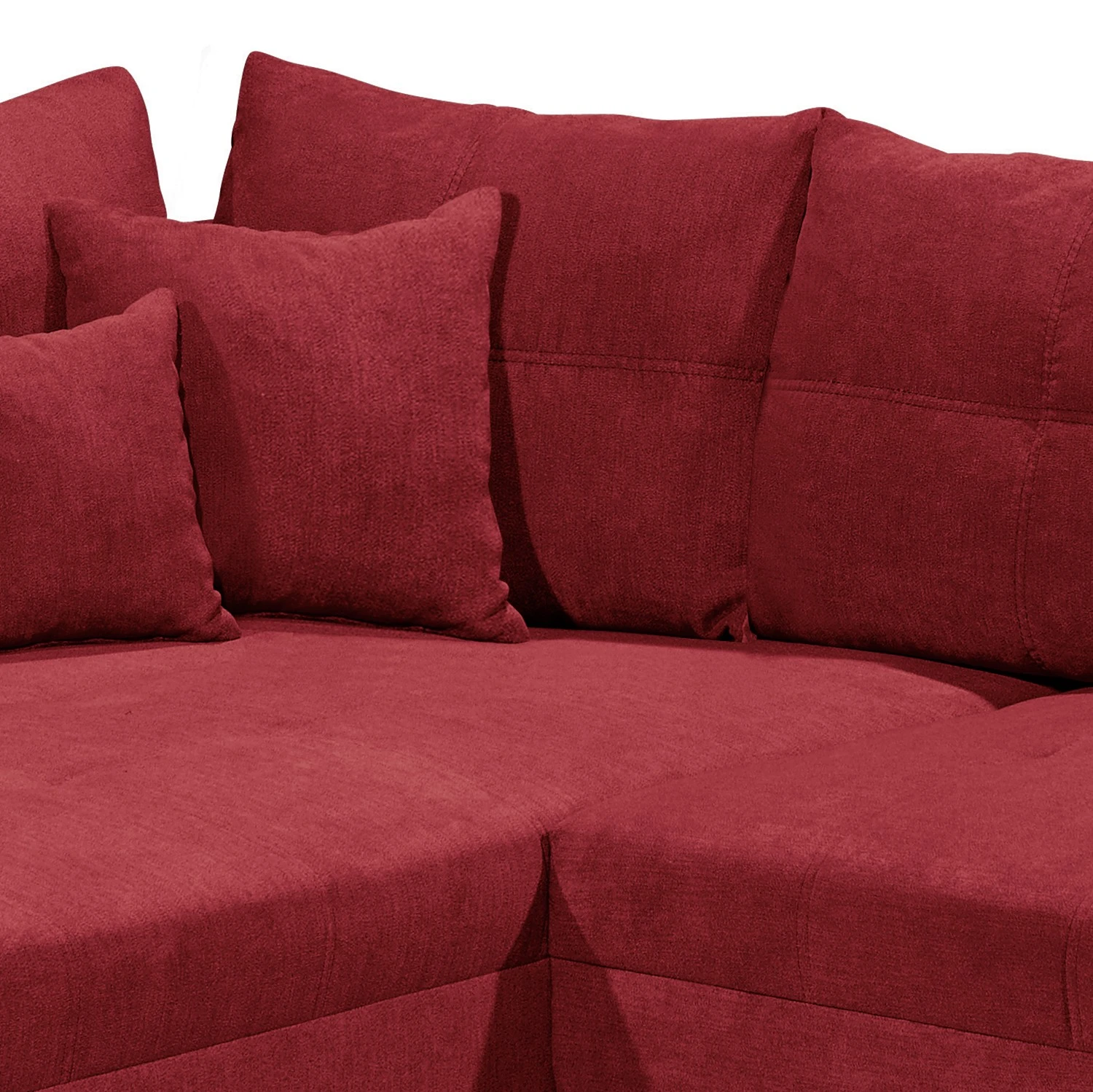 Loftscape Ecksofa Viersat - Microfaser Ranu: Beere - Longchair davorstehend links 7 Loftscape Ecksofa Viersat - Microfaser Ranu: Beere - Longchair davorstehend links – Bild 7