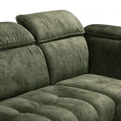 Loftscape Wohnlandschaft Grillon - Samt - Samt Insa: Moosgrün - Longchair davorstehend links / Ottomane rechts -Wohnzimmermöbel boutique en ligne 1000241735 210127 18342901029 DETAILS P000000001000241735