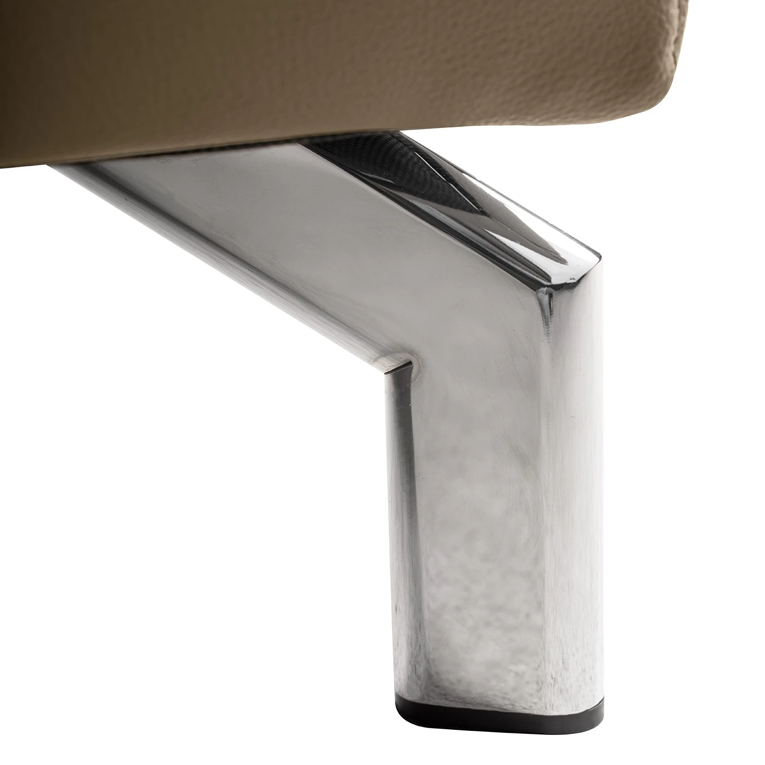 Fredriks Ecksofa White Pine - Echtleder - Echtleder Mabra: Taupe - Longchair davorstehend rechts 6 Fredriks Ecksofa White Pine - Echtleder - Echtleder Mabra: Taupe - Longchair davorstehend rechts – Bild 6