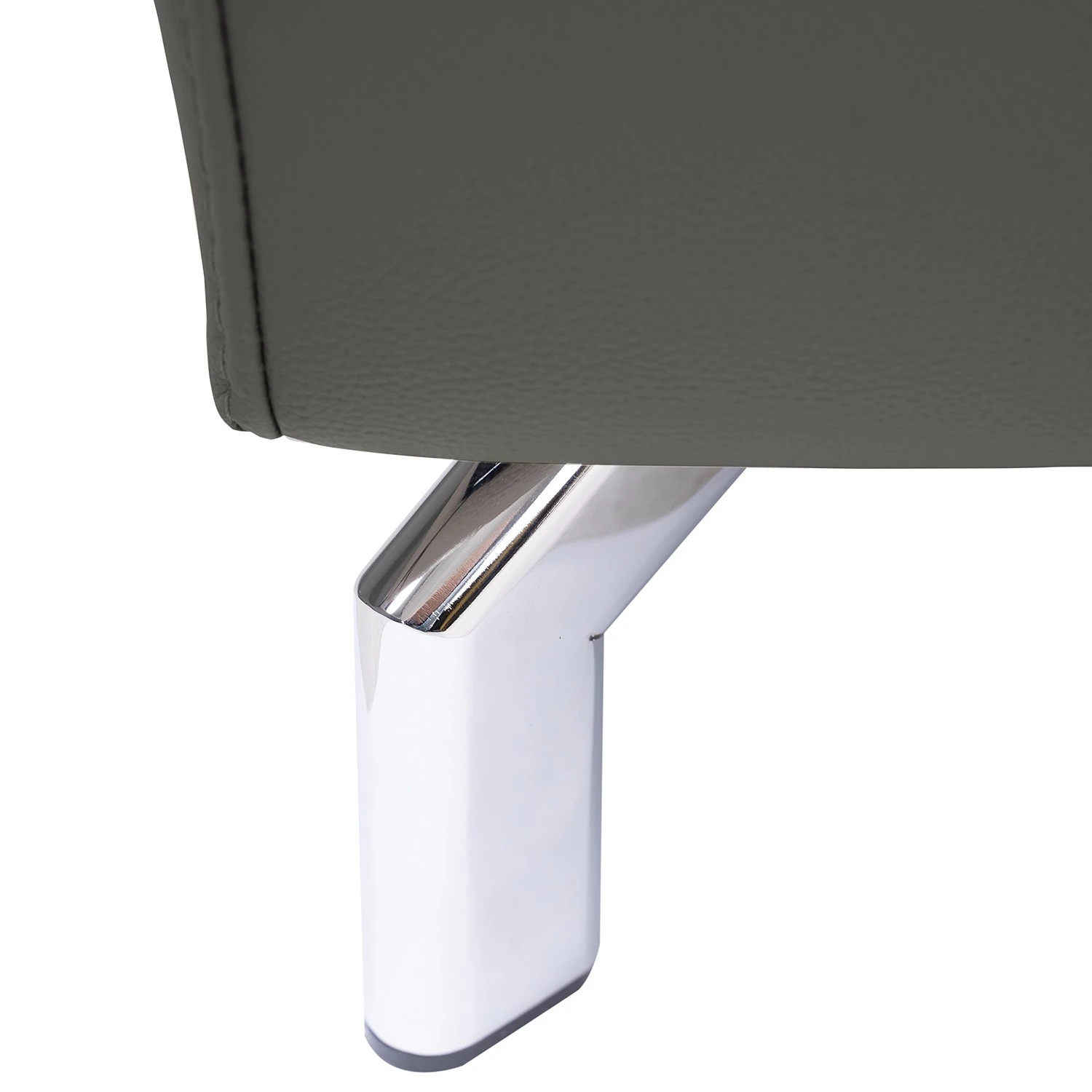 Fredriks Ecksofa White Pine - Echtleder - Echtleder Mabra: Grau - Ottomane davorstehend rechts 7 Fredriks Ecksofa White Pine - Echtleder - Echtleder Mabra: Grau - Ottomane davorstehend rechts – Bild 7