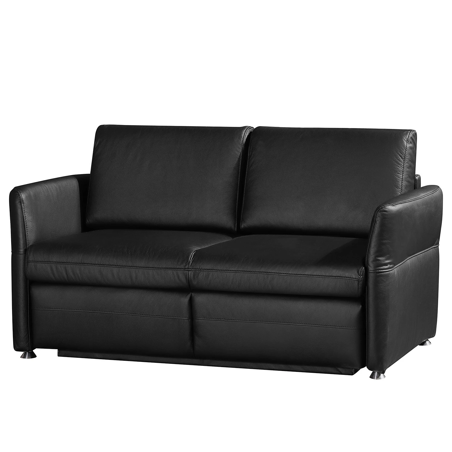 Fredriks Schlafsofa Bielle - Echtleder - Echtleder Leela: Schwarz 1 Fredriks Schlafsofa Bielle - Echtleder - Echtleder Leela: Schwarz