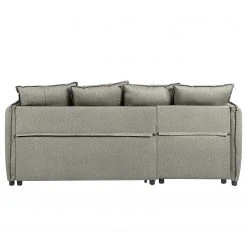 Loftscape Ecksofa Lillers - Webstoff - Hellgrau - Longchair davorstehend links -Wohnzimmermöbel boutique en ligne 1000242710 210929 14122900099 DETAILS P000000001000242710