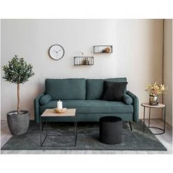 Red Living Pouf Flaux - Schwarz -Wohnzimmermöbel boutique en ligne 1000242773 210203 14333100075 MOOD DETAILS P000000001000242773 mood