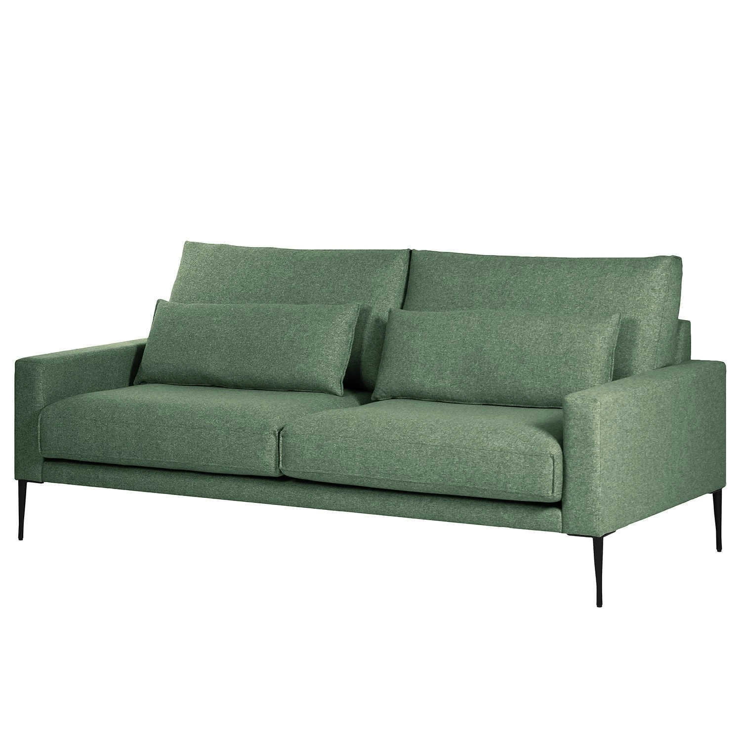 Fredriks Sofa Garlin (3-Sitzer) - Webstoff - Webstoff Sogol: Grün 1 Fredriks Sofa Garlin (3-Sitzer) - Webstoff - Webstoff Sogol: Grün