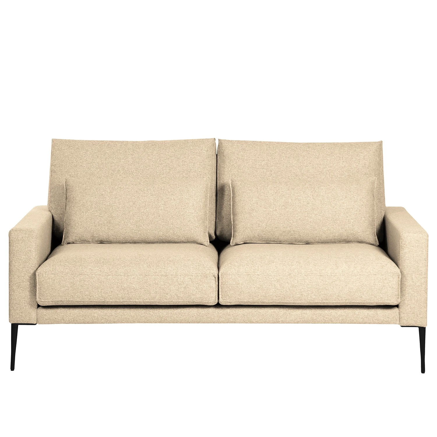 Fredriks Sofa Garlin (2,5-Sitzer) - Webstoff - Webstoff Sogol: Beige 2 Fredriks Sofa Garlin (2,5-Sitzer) - Webstoff - Webstoff Sogol: Beige – Bild 2