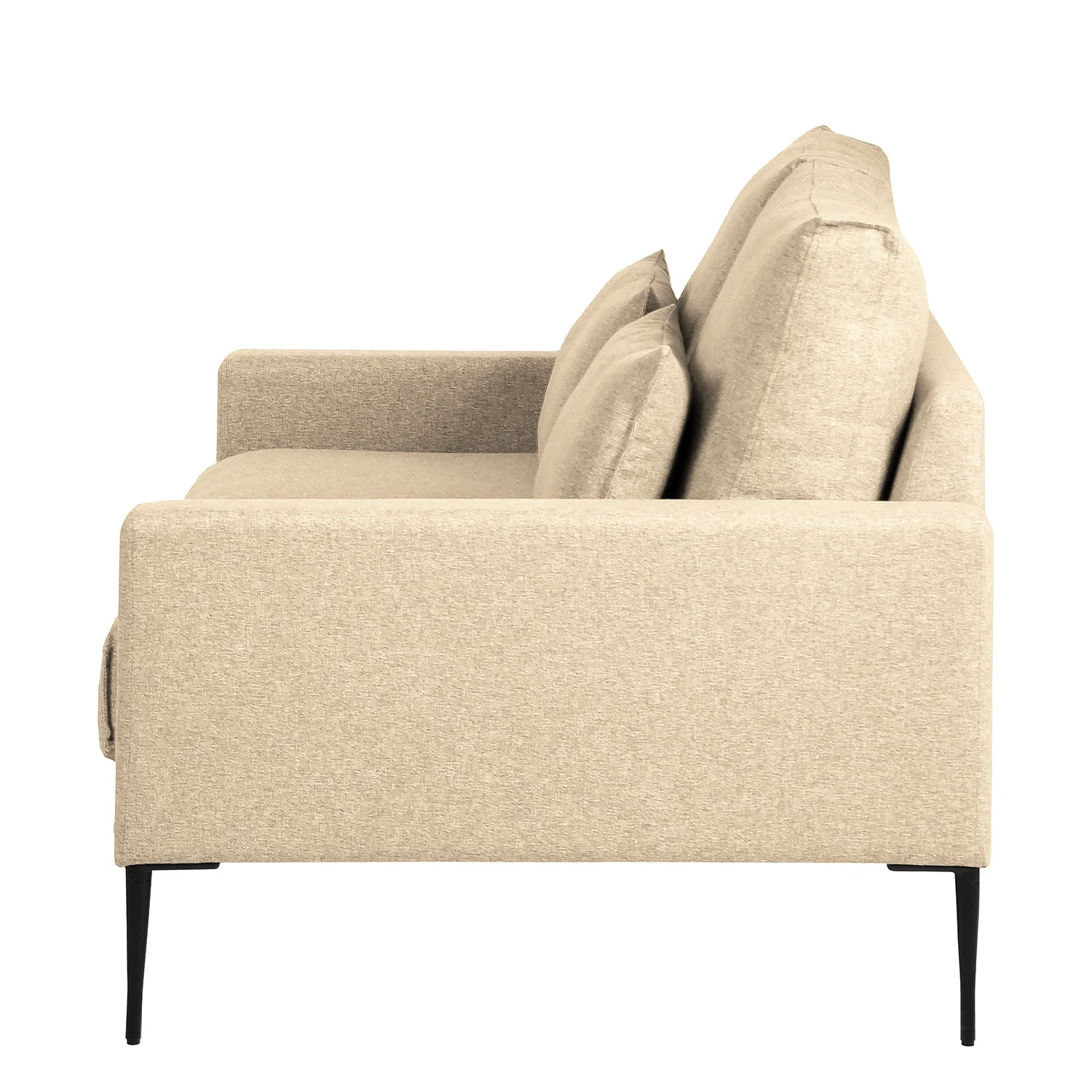 Fredriks Sofa Garlin (2,5-Sitzer) - Webstoff - Webstoff Sogol: Beige 3 Fredriks Sofa Garlin (2,5-Sitzer) - Webstoff - Webstoff Sogol: Beige – Bild 3
