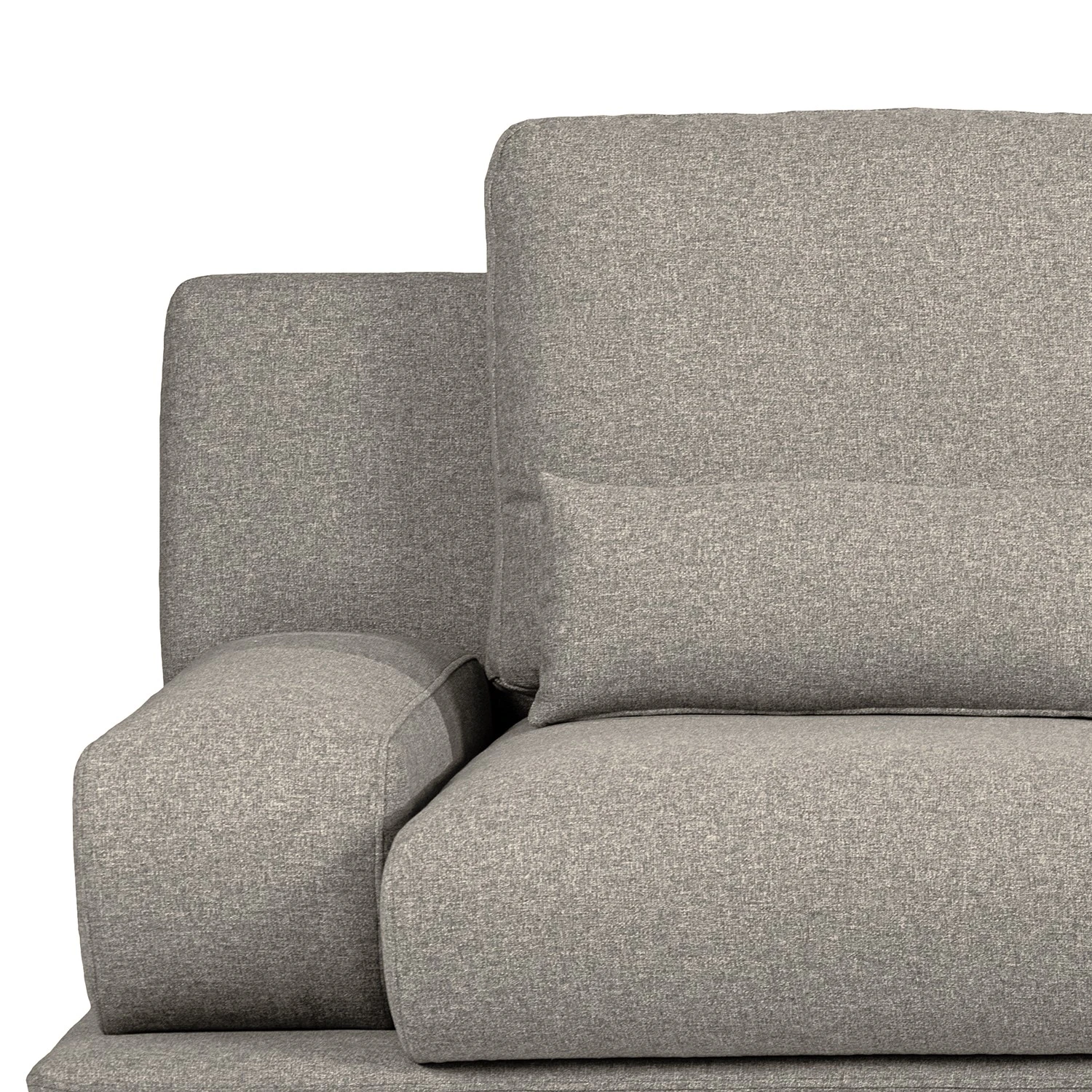 Fredriks Ecksofa Lirac - Webstoff - Webstoff Sogol: Grau - Longchair davorstehend rechts 10 Fredriks Ecksofa Lirac - Webstoff - Webstoff Sogol: Grau - Longchair davorstehend rechts – Bild 10