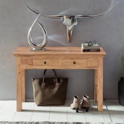 Naturoo Konsolentisch Verniolle I - Akazie massiv -Wohnzimmermöbel boutique en ligne 1000244845 210202 14491700005 MOOD DETAILS P000000001000244845 mood