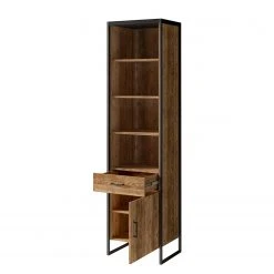 Red Living Regal Turriers I - Fichte Dekor / Matt Schwarz -Wohnzimmermöbel boutique en ligne 1000245428 210217 13064500112 DETAILS P000000001000245428