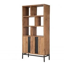 Ars manufacti Büroregal Domme - Akazie massiv / Eisen - Akazie / Anthrazit -Wohnzimmermöbel boutique en ligne 1000246832 220406 031 DETAILS P000000001000246832