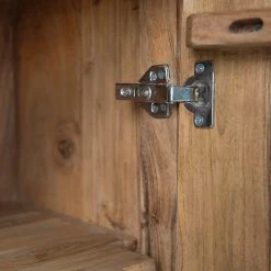 Ars manufacti Büroregal Domme - Akazie massiv / Eisen - Akazie / Anthrazit -Wohnzimmermöbel boutique en ligne 1000246832 220406 037 DETAILS P000000001000246832