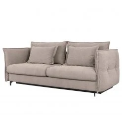 Fredriks Schlafsofa Carrboro - Webstoff - Webstoff Bogna: Hellbraun