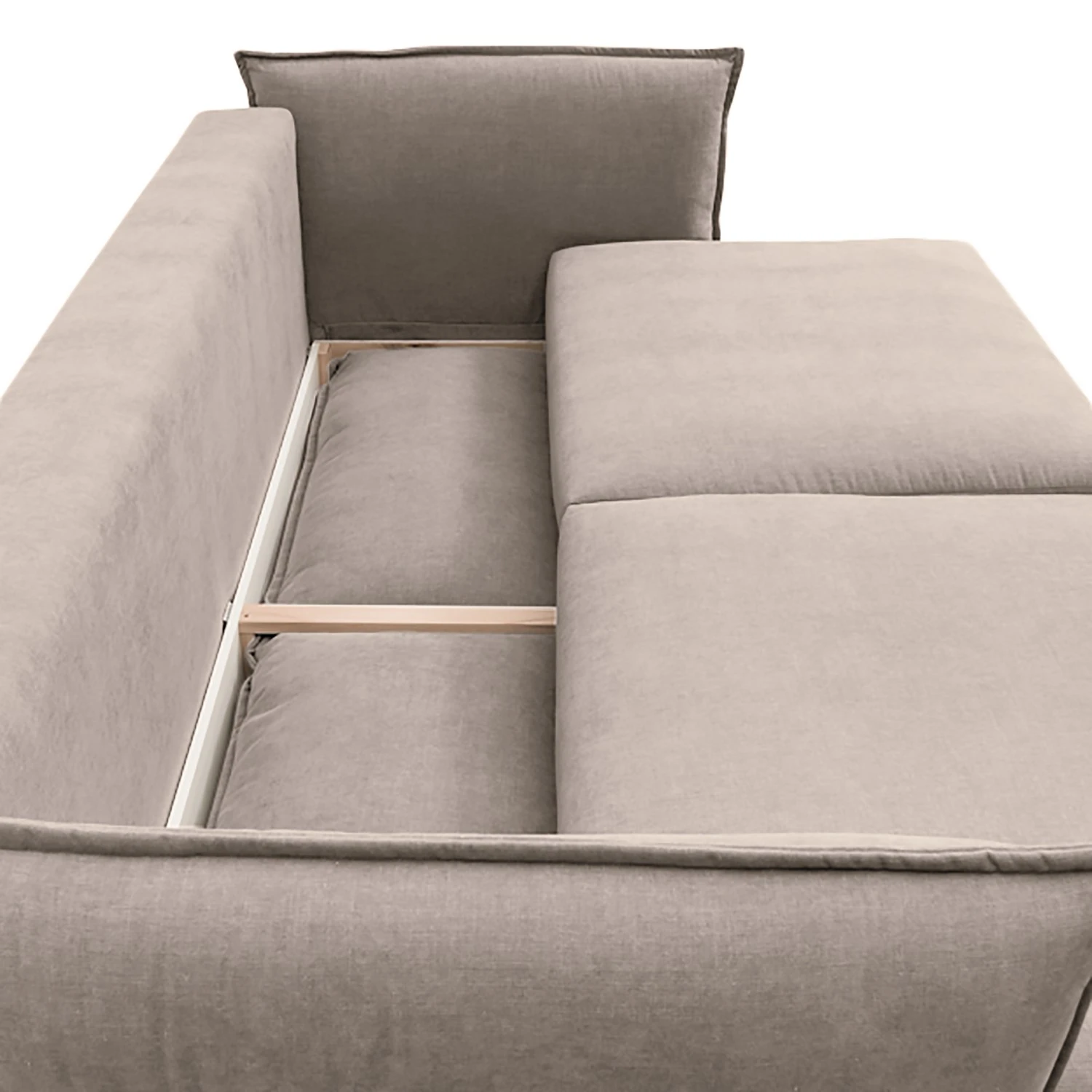 Fredriks Schlafsofa Carrboro - Webstoff - Webstoff Bogna: Hellbraun 11 Fredriks Schlafsofa Carrboro - Webstoff - Webstoff Bogna: Hellbraun – Bild 11
