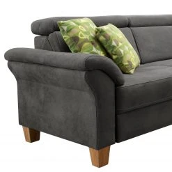 Loftscape Ecksofa Vignols - Microfaser - Microfaser Flavie: Grau - Ausrichtung rechts - Ohne Schlaffunktion -Wohnzimmermöbel boutique en ligne 1000248724 210317 15124700579 DETAILS P000000001000248724