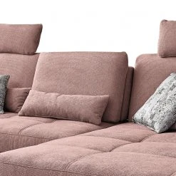 Loftscape Ecksofa Odenas - Webstoff - Webstoff Palila: Mauve - Longchair davorstehend rechts - Mit Schlaffunktion -Wohnzimmermöbel boutique en ligne 1000248827 210317 15142401905 DETAILS P000000001000248827