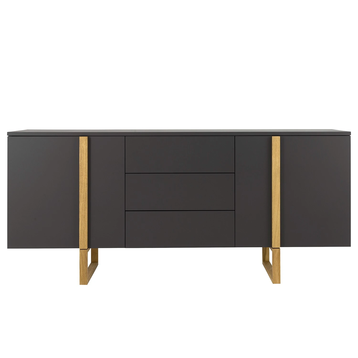 Tenzo Sideboard Birka I - Anthrazit 2 Tenzo Sideboard Birka I - Anthrazit – Bild 2