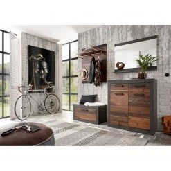 Red Living Kommode Buzan III - Altholz Dekor / Anthrazit -Wohnzimmermöbel boutique en ligne 1000250956 210225 13123500034 MOOD DETAILS P000000001000250956 mood