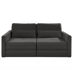 Loftscape Sofa Guillac (2-Sitzer) - Flachgewebe - Flachgewebe Gila: Anthrazit - Mit Schlaffunktion -Wohnzimmermöbel boutique en ligne 1000253904 210419 15222301573 DETAILS P000000001000253904